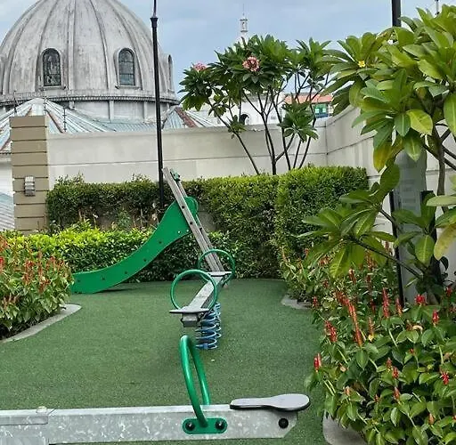 Apartamento Torre Demanila Taftavenue Kingbed1bedroombalcony 65inchestv Rooftop Viewing Lunetapark Manilaocean Manilabay Us Embassy